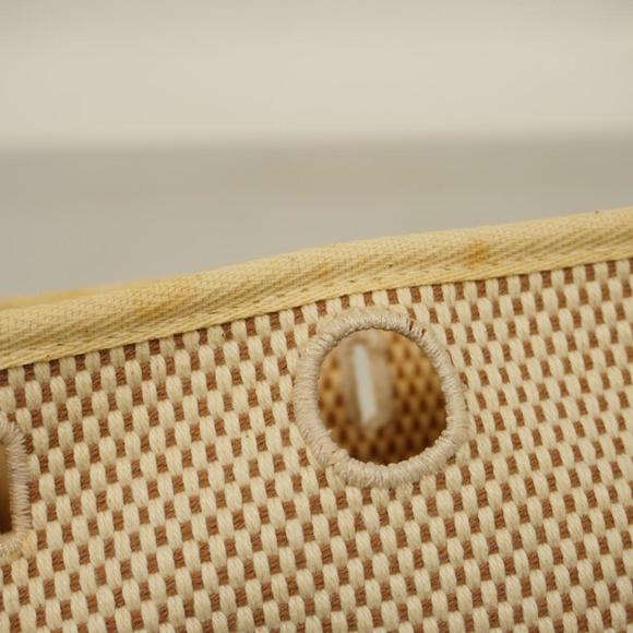 Hermes Shoulder Bag Ale TPM Toile Officier Natural Silver Hardware Women's - Picture 8 of 10